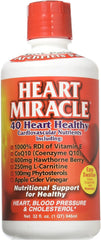 Century Systems Heart Miracle bottle pour demonstrates convenient daily support for heart health.