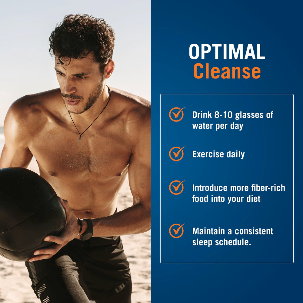 The Cleaner Detox packaging with a 7-day plan calendar visual.