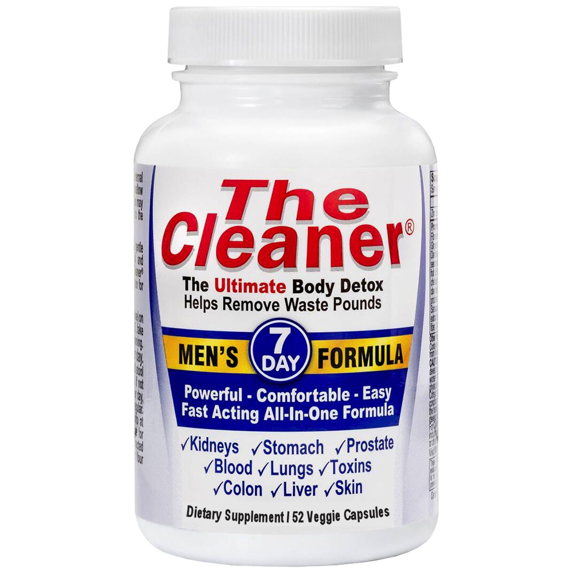 Century Systems The Cleaner Detox bottle for daily cleansing routine.