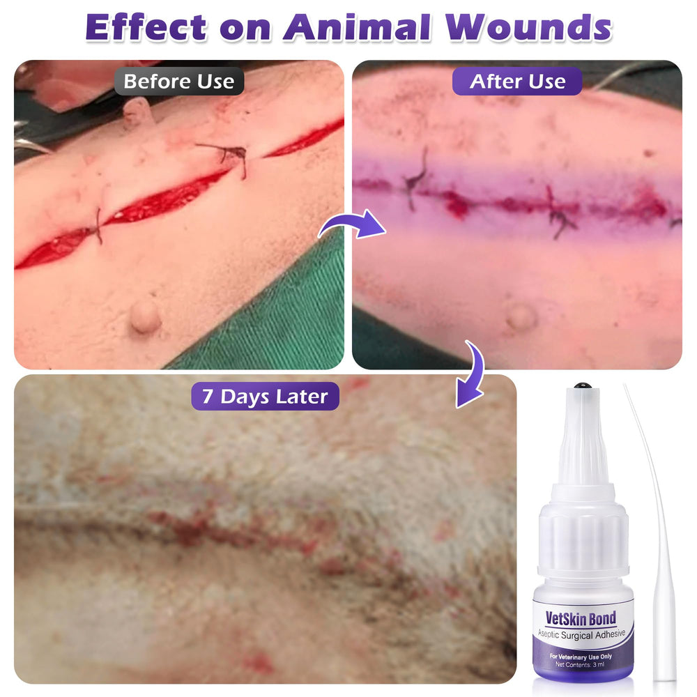 Ceoighe waterproof wound protection helps healing while pets lick safely.
