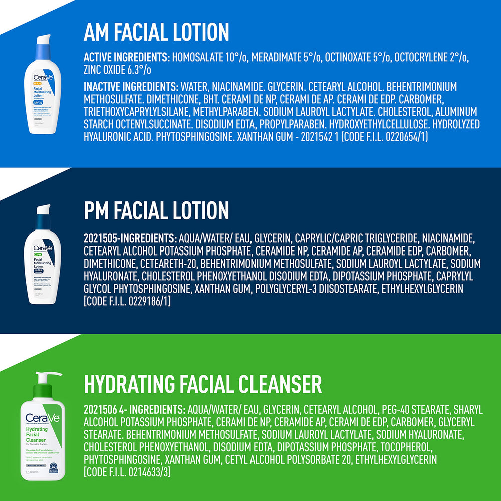 CeraVe ceramides and hyaluronic acid ingredients highlight barrier support