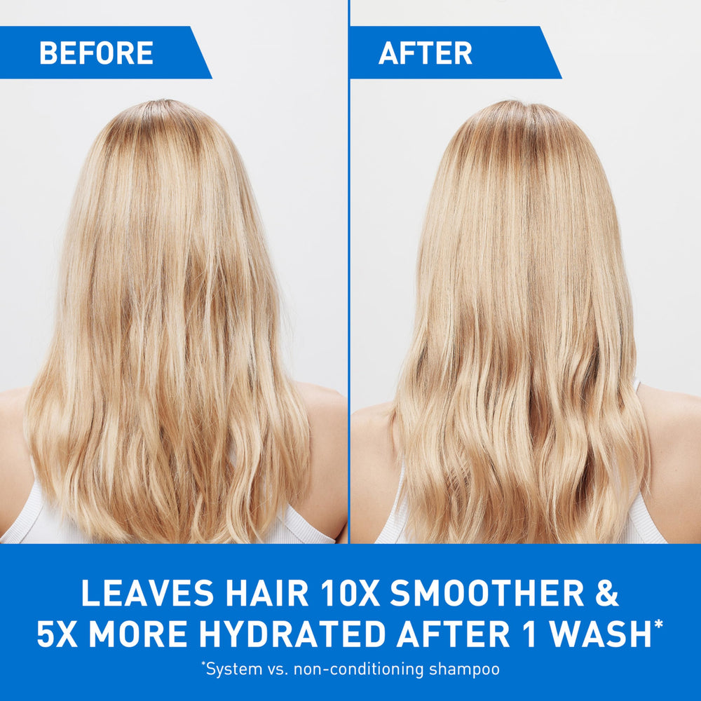 CeraVe Gentle Hydrating Conditioner color-treated close-up demonstrates color-safe conditioning