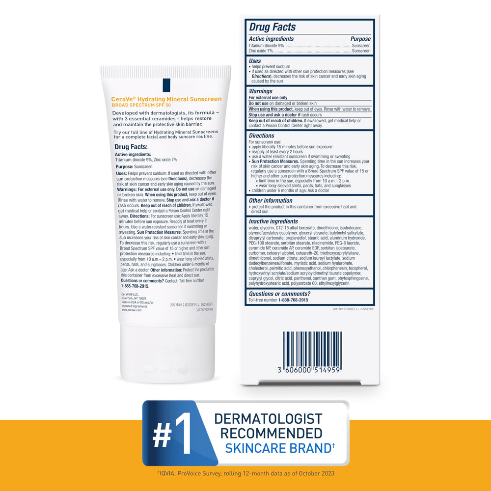 CeraVe Hawaii-compliant sunscreen image underscores oxybenzone-free choice.