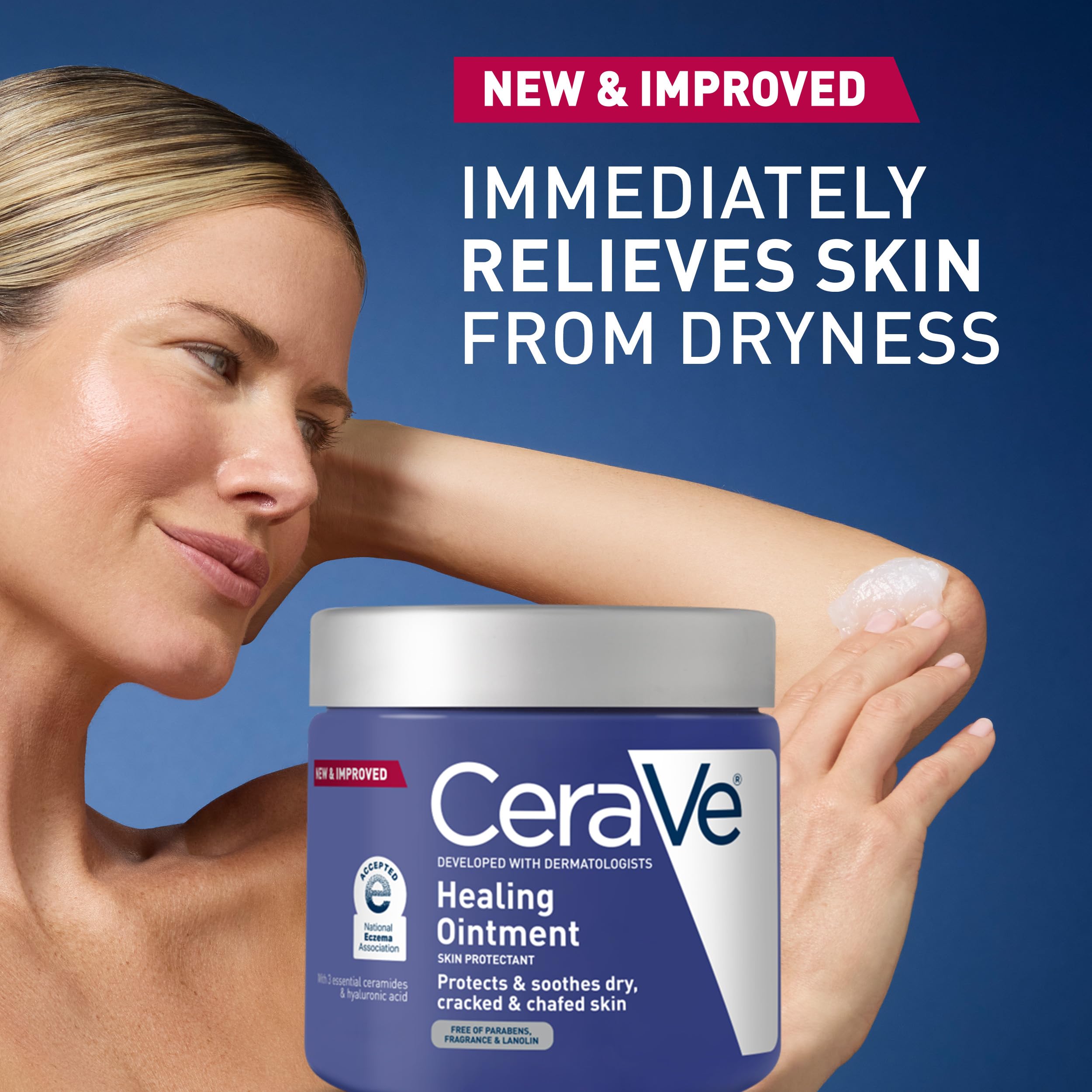 CeraVe Healing Ointment provides anti-chafe relief for sensitive skin.