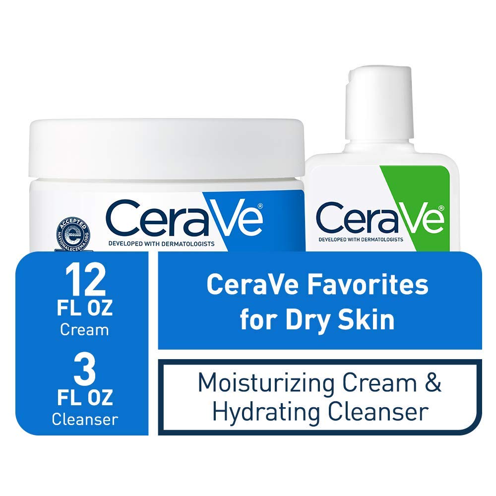 CeraVe Hydrating Facial Cleanser bottle for gentle cleansing and barrier support