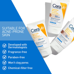 Sunscreen being applied on clean face for even coverage