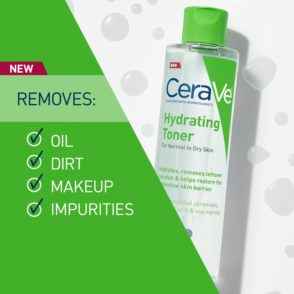 CeraVe key ingredients graphic emphasizes hyaluronic acid and ceramides.