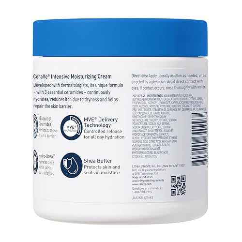 Radiant glow after using CeraVe Intensive Moisturizing Cream on skin