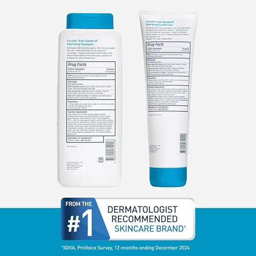 CeraVe Non-sulfate formula label visible on bottle