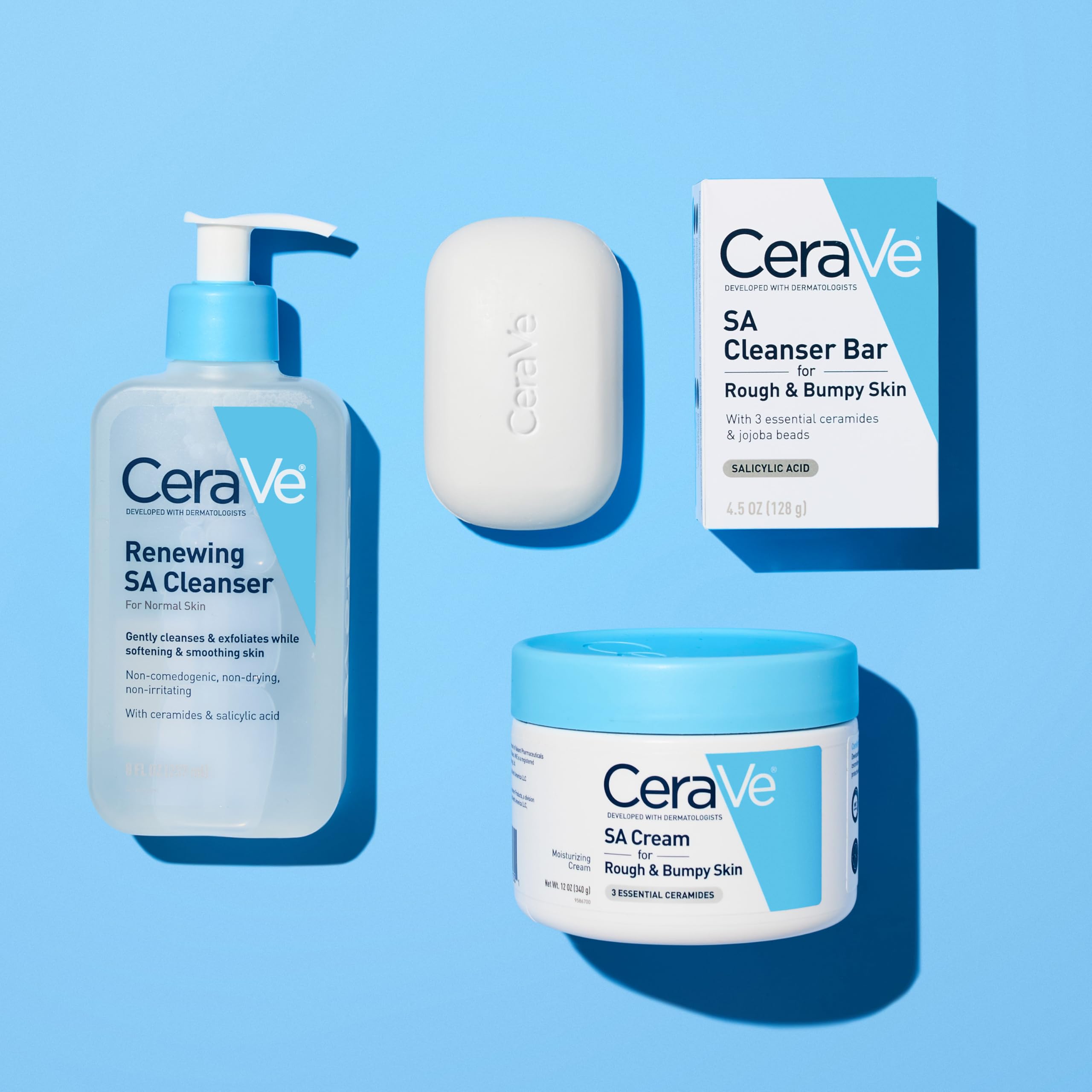 Fragrance-free and allergy-tested CeraVe SA Cream packaging featured