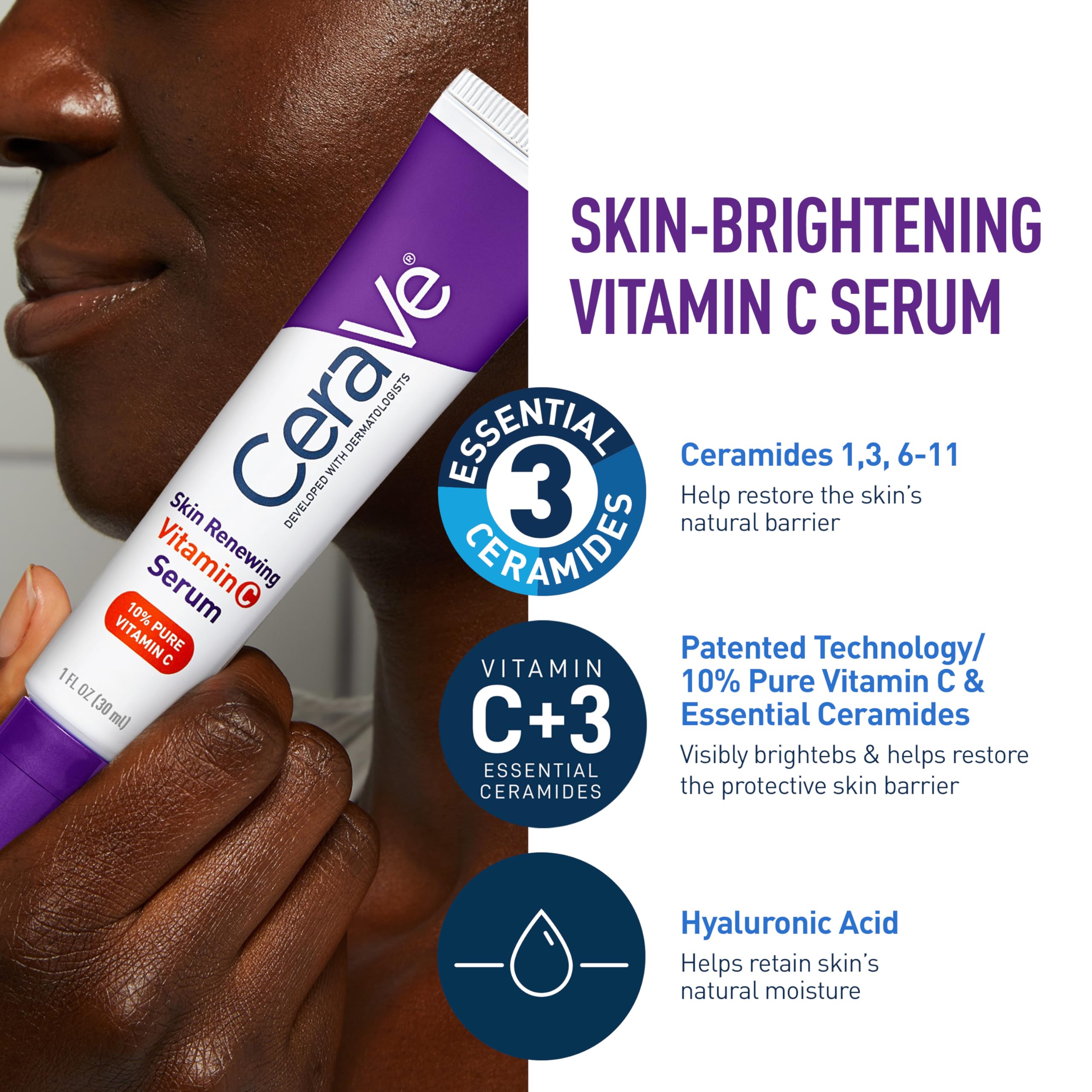 CeraVe Skin Renewing Night Cream jar with smooth texture and hydrating appearance.