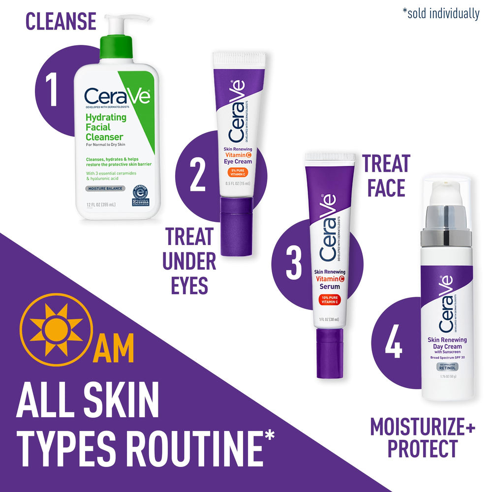 CeraVe fragrance-free formula label indicating gentle care.