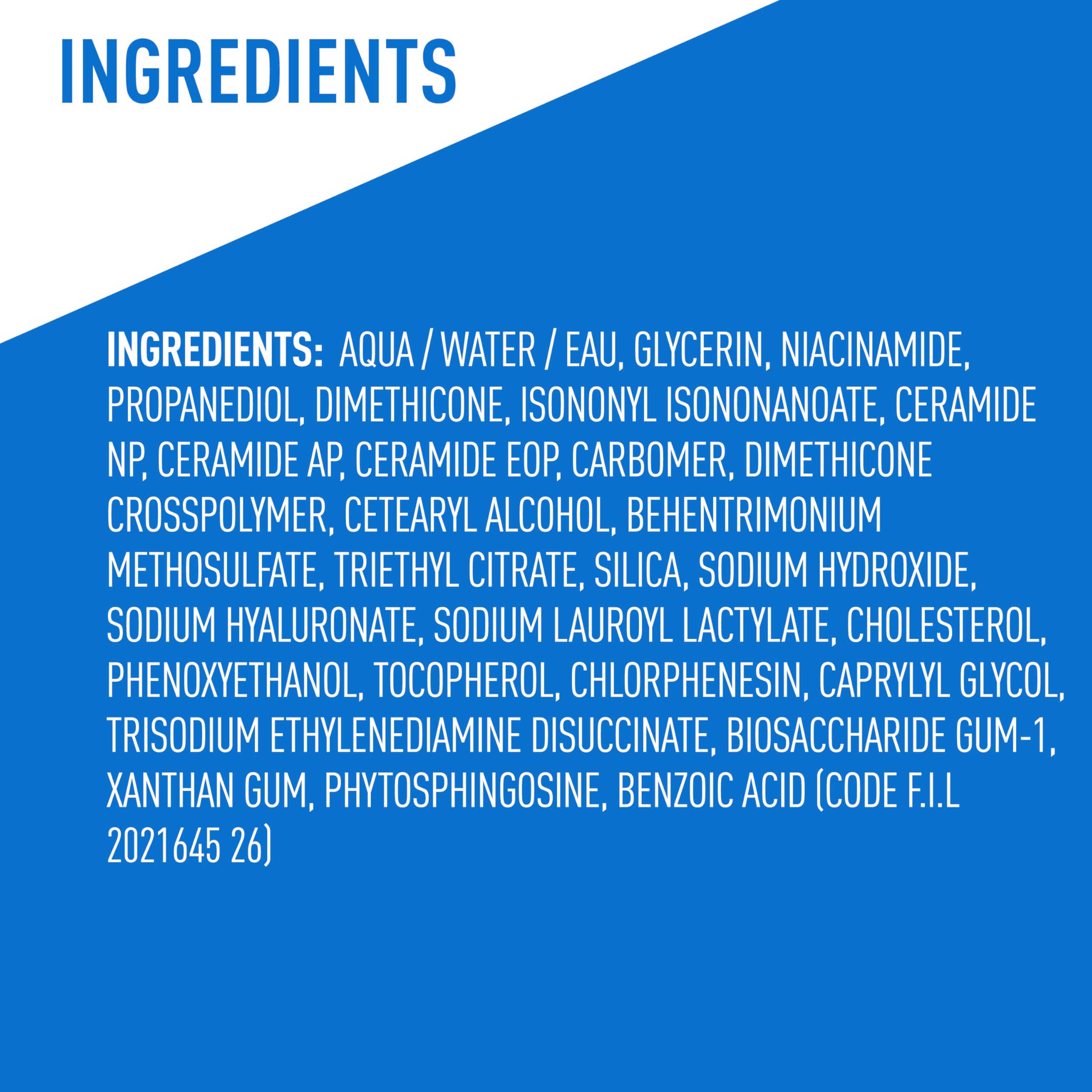 Close-up of CeraVe label indicating dermatologist-developed formula