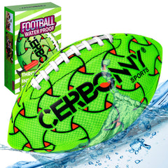 CERBONNY waterproof football in poolside action for kids' pool fun