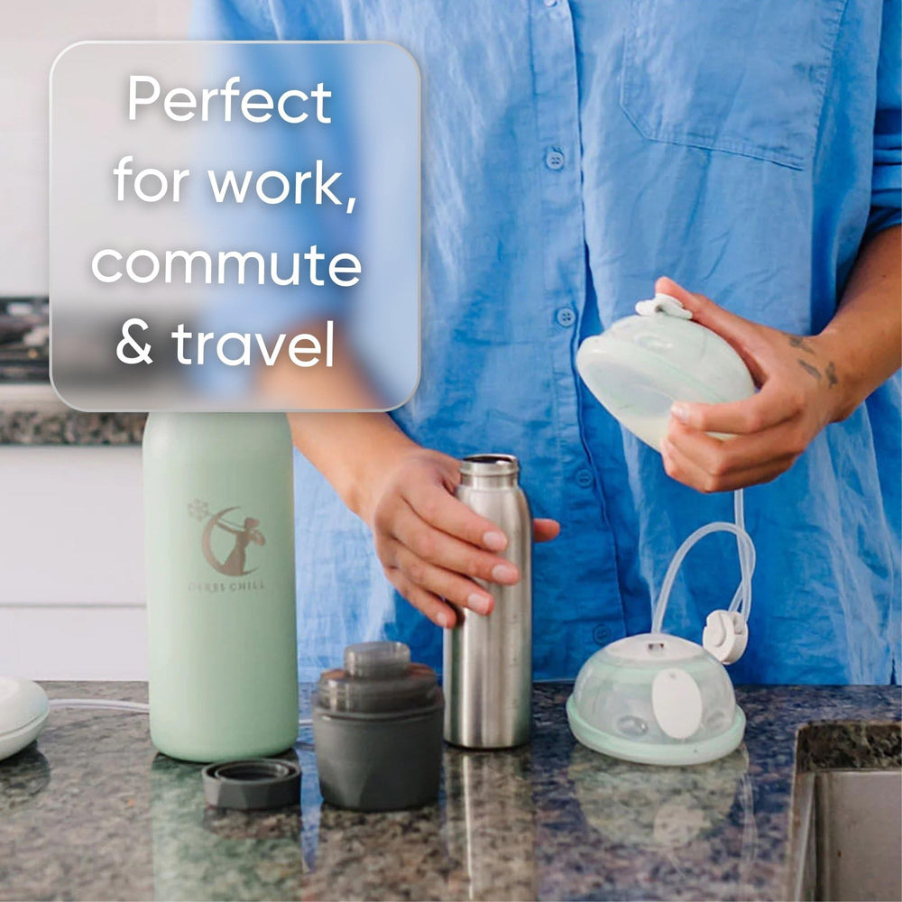 CERES CHILL OG TSA-friendly design aids travel with pumped milk.