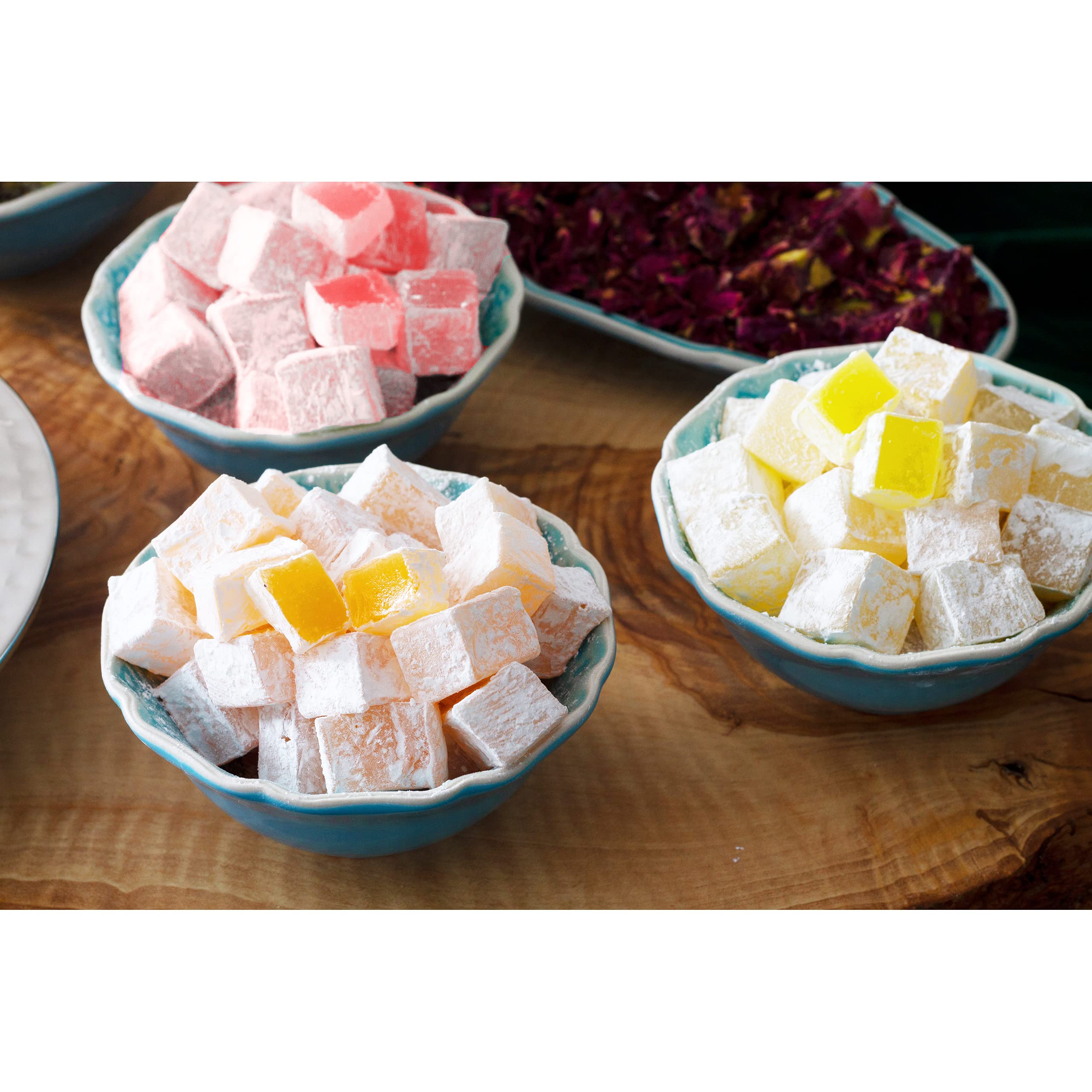 Çerez Pazarı gluten-free vegan lokum assortment overview