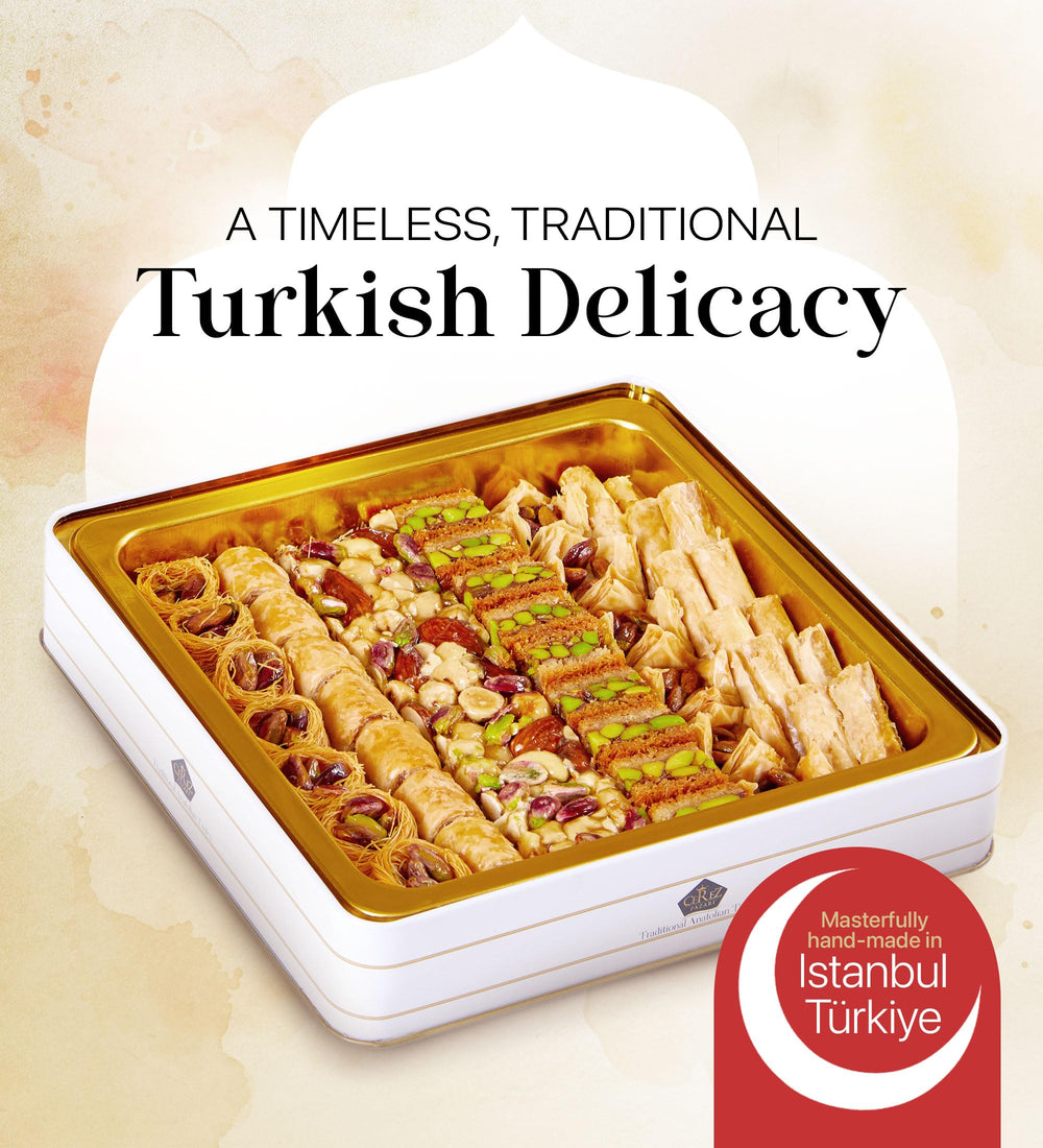 Cerez Pazari Kadaifi Pistachio Nuts with flaky pastry and pistachio crunch