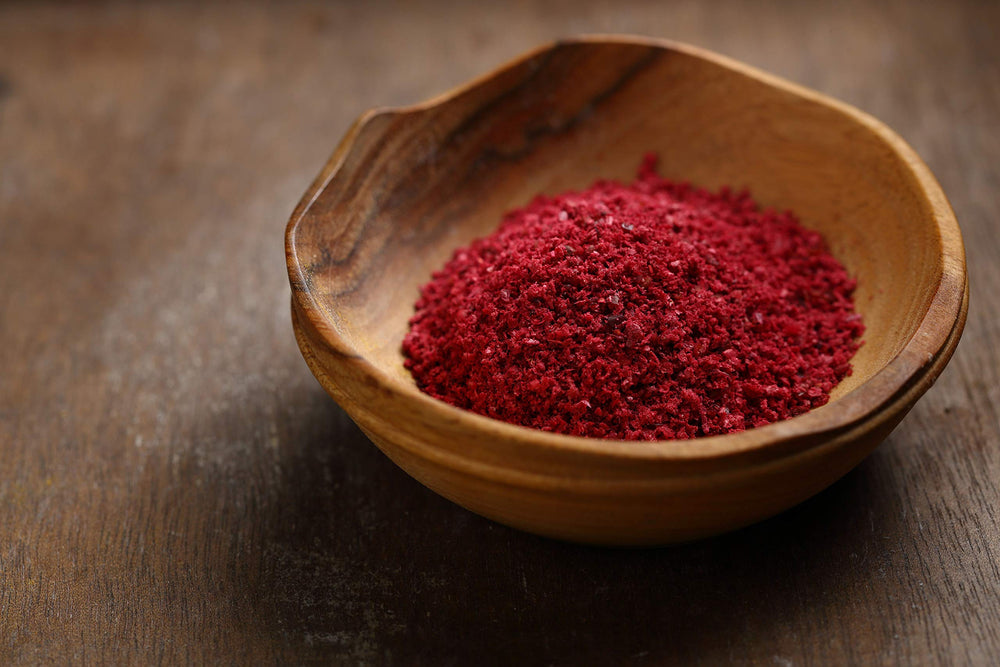Cerez Pazari sumac dressing and dips ready for salads and hummus.