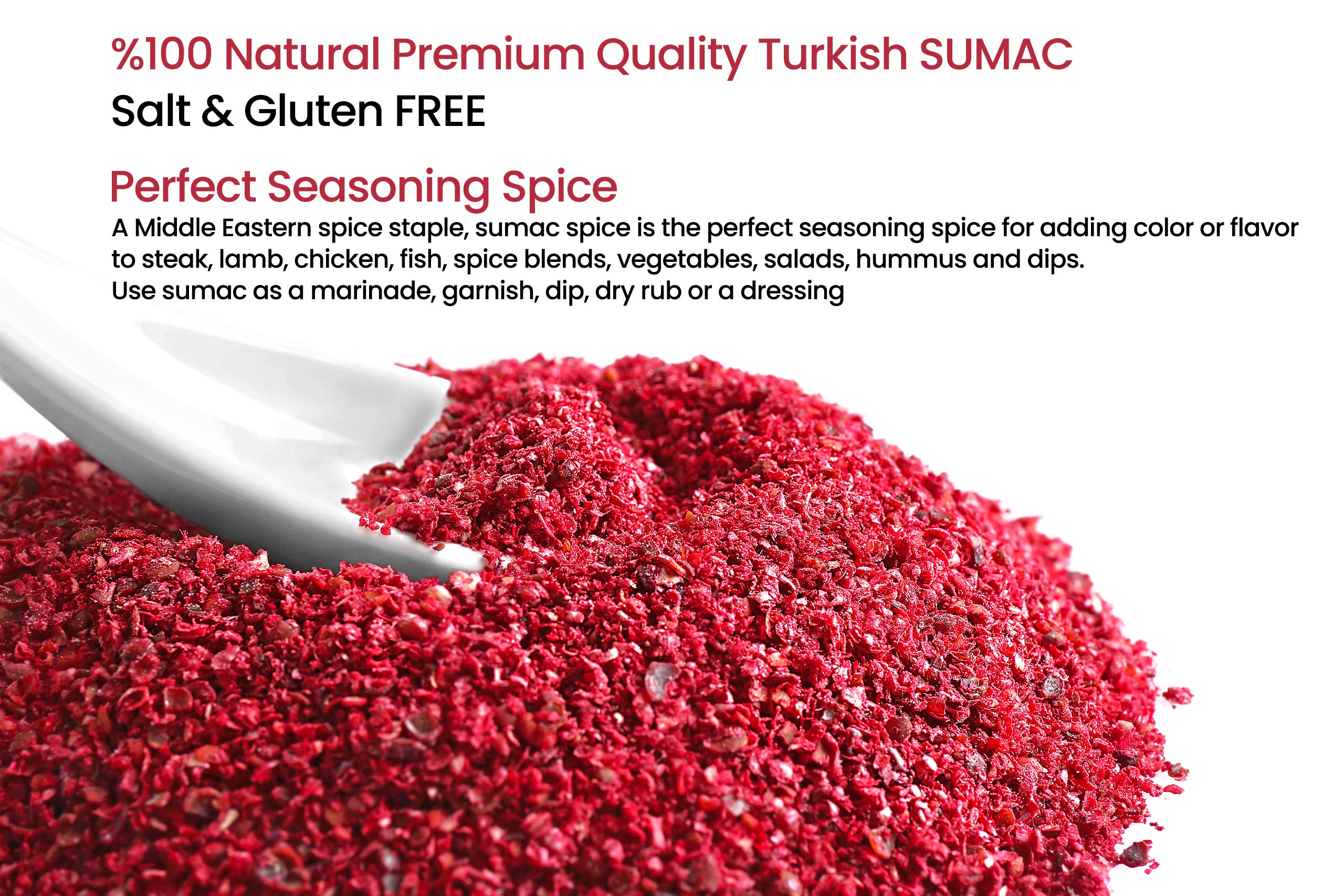 Turkish sumac ground by Cerez Pazari for vibrant color and zest.