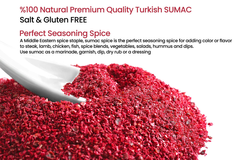 Turkish sumac ground by Cerez Pazari for vibrant color and zest.