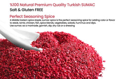Turkish sumac ground by Cerez Pazari for vibrant color and zest.