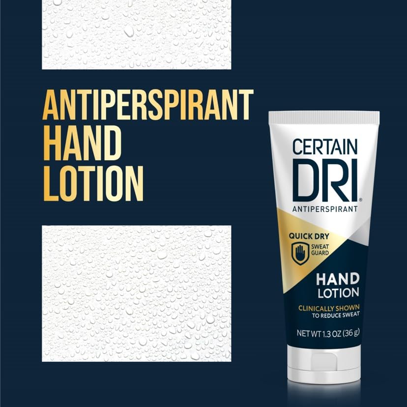 Certain Dri 1.3 oz tube, convenient travel-sized packaging