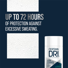 Certain Dri provides up to 72-hour protection when used at night.