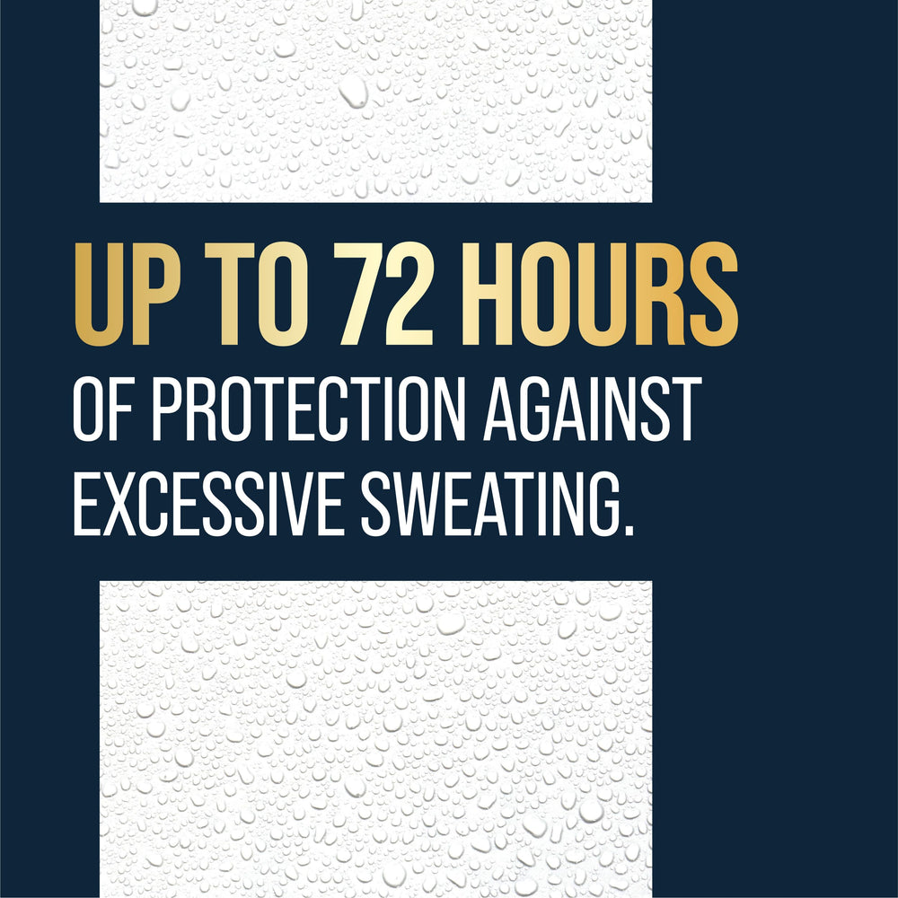 Certain Dri wipes deliver up to 72-hour protection against sweat and odor.