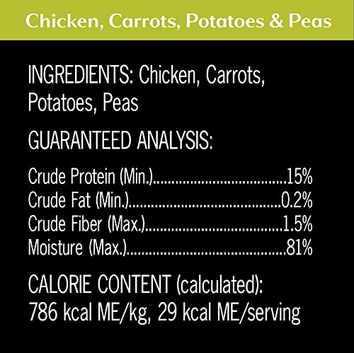 Cesar Simply Crafted toppers label close-up highlights no by-products or artificial flavors.