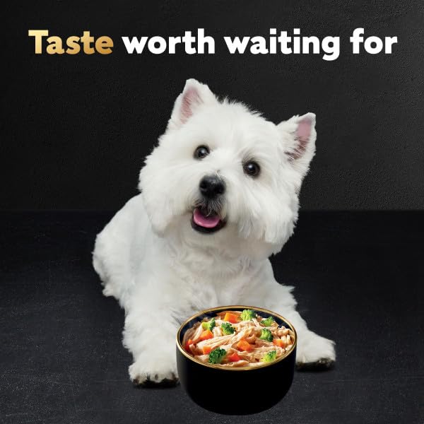Cesar Warm Bowls real chicken as first ingredient, premium dog nutrition
