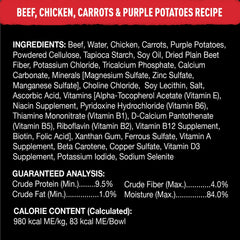 Cesar Wholesome Bowls beef-first closeup emphasizes quality protein.