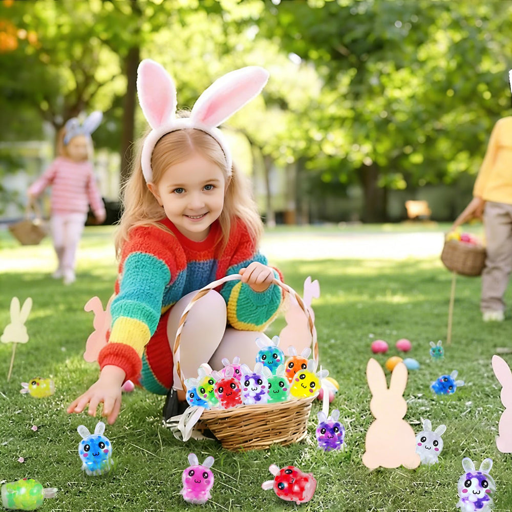 CESOF classroom prize bunny toys durable and washable rewards for kids.