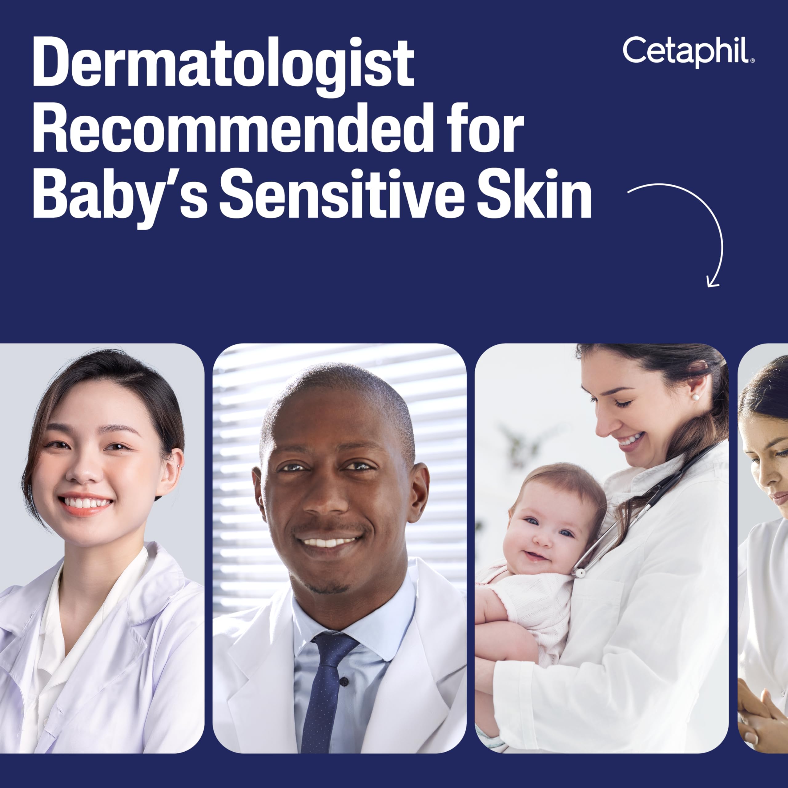 Cetaphil Baby Daily Lotion leaves skin soft and moisturized.