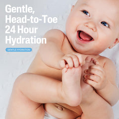 Cetaphil Baby Wash & Shampoo bottle tear-free cleansing for delicate skin.
