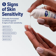 Close-up of Cetaphil Bakuchiol serum texture for sensitive skin