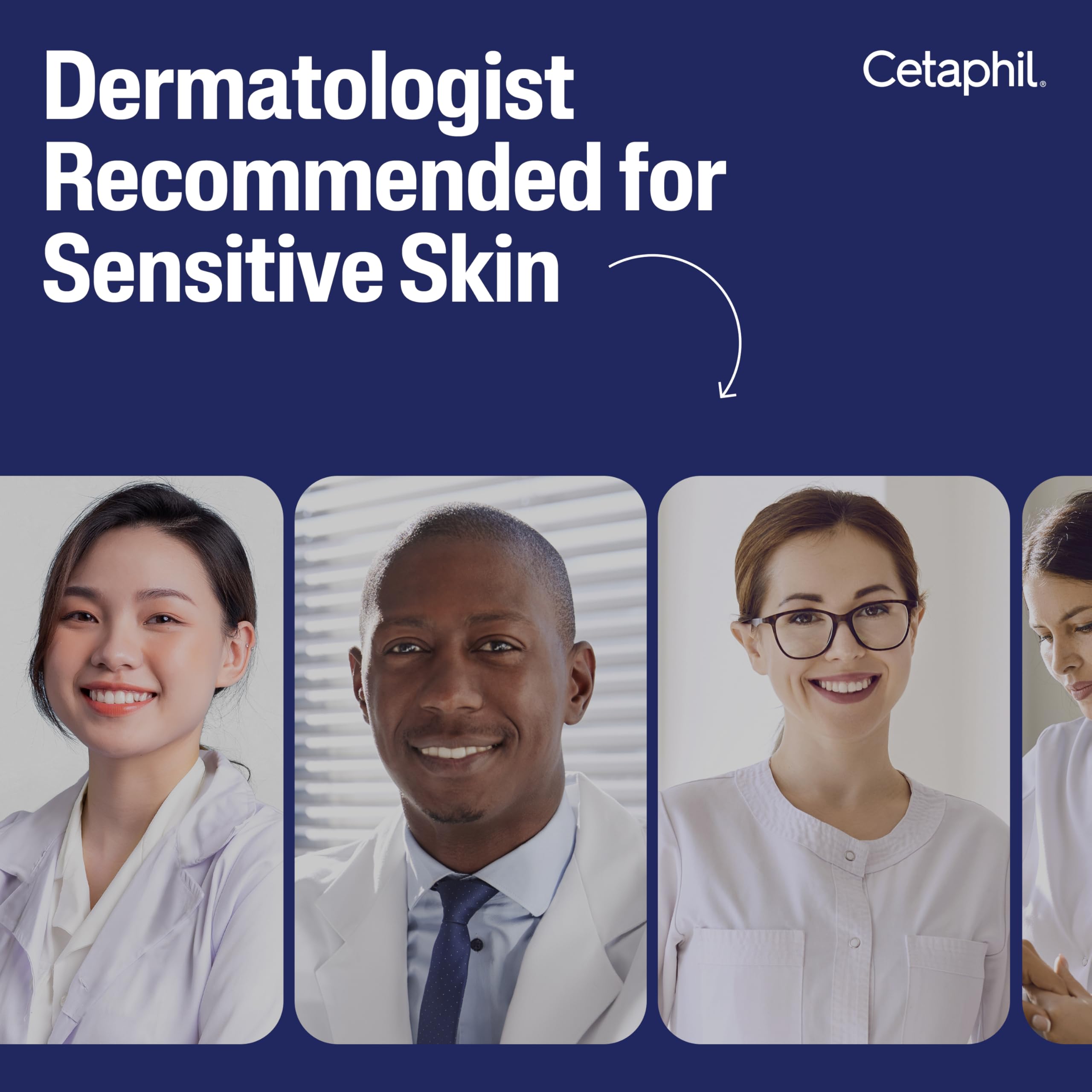 Night therapy scene with Cetaphil Ceramide Serum for calmer skin
