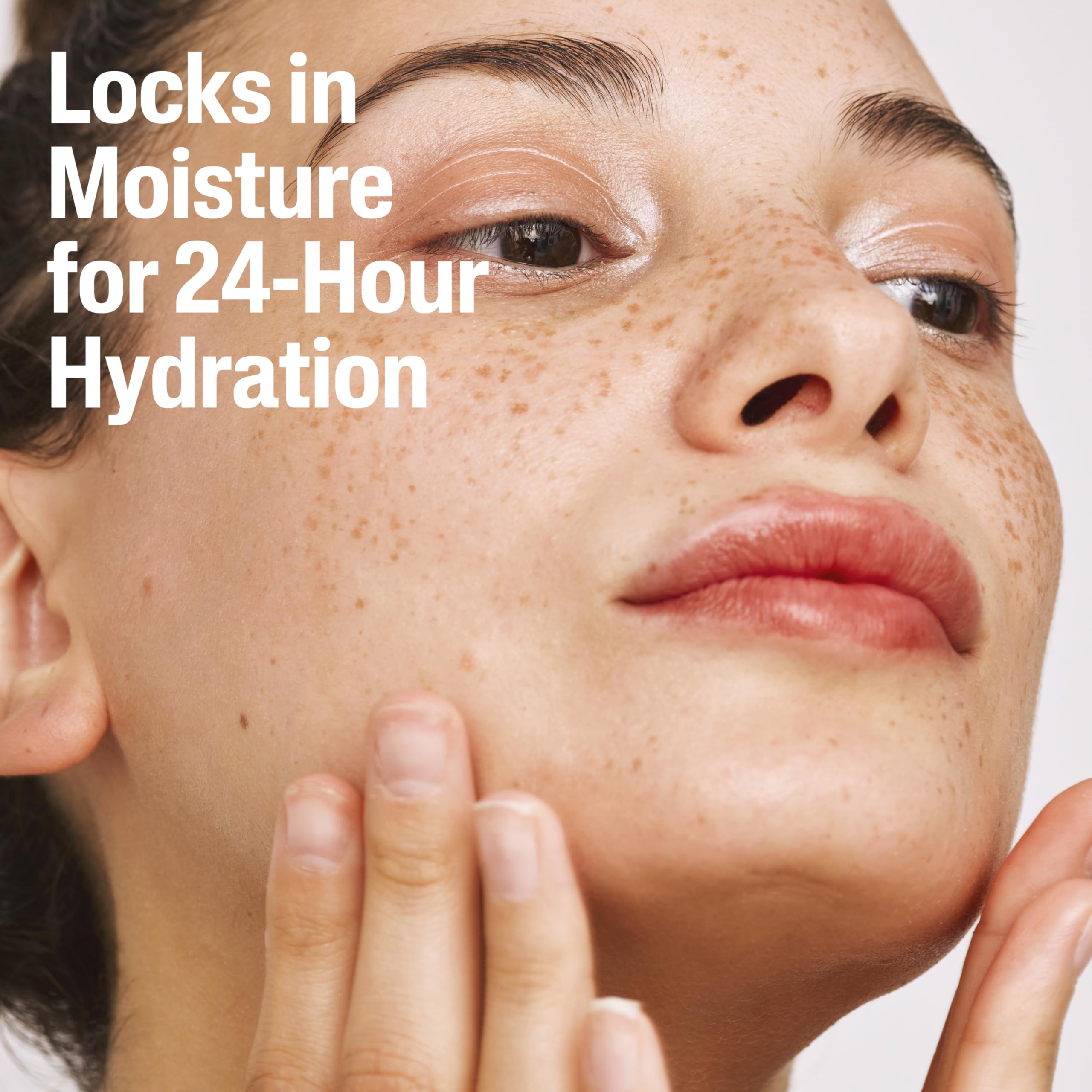 Cetaphil Daily Hydrating Lotion fragrance-free label signals gentle care.