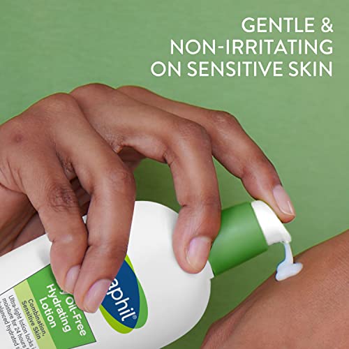 Cetaphil Daily Hydrating Lotion travel-size packaging ideal for trips.