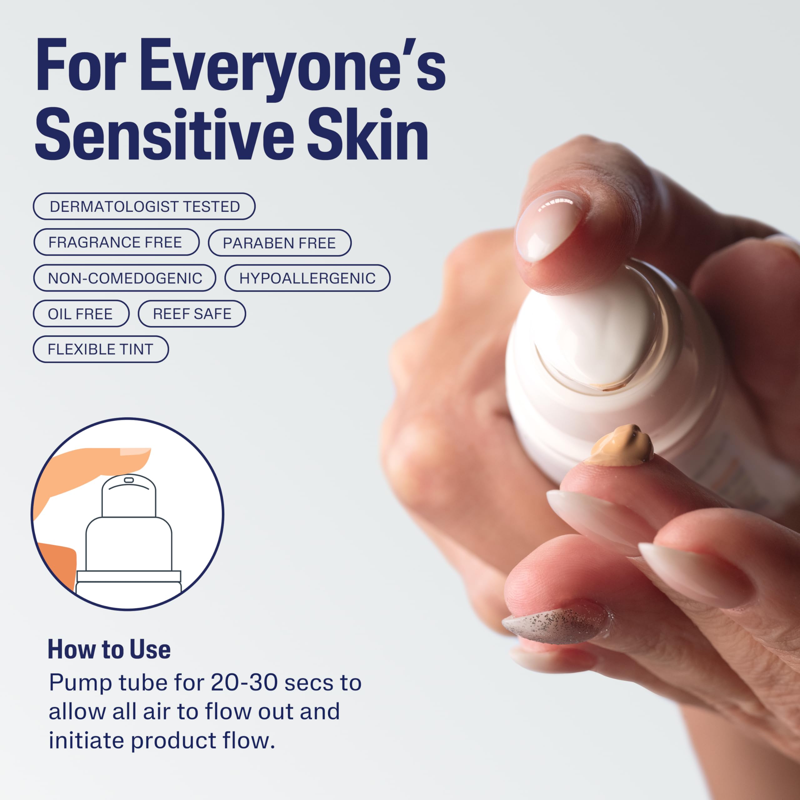 Cetaphil vitamin E supports surface free radical defense on skin.