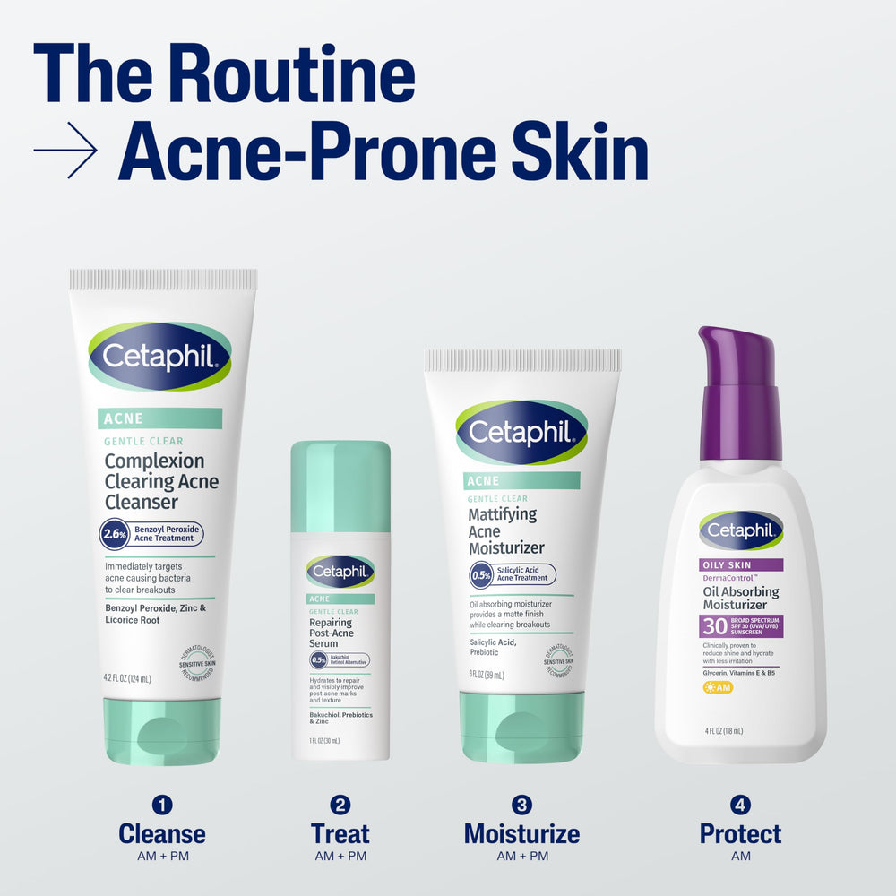 Cetaphil Gentle Clear fits into daily skincare routine