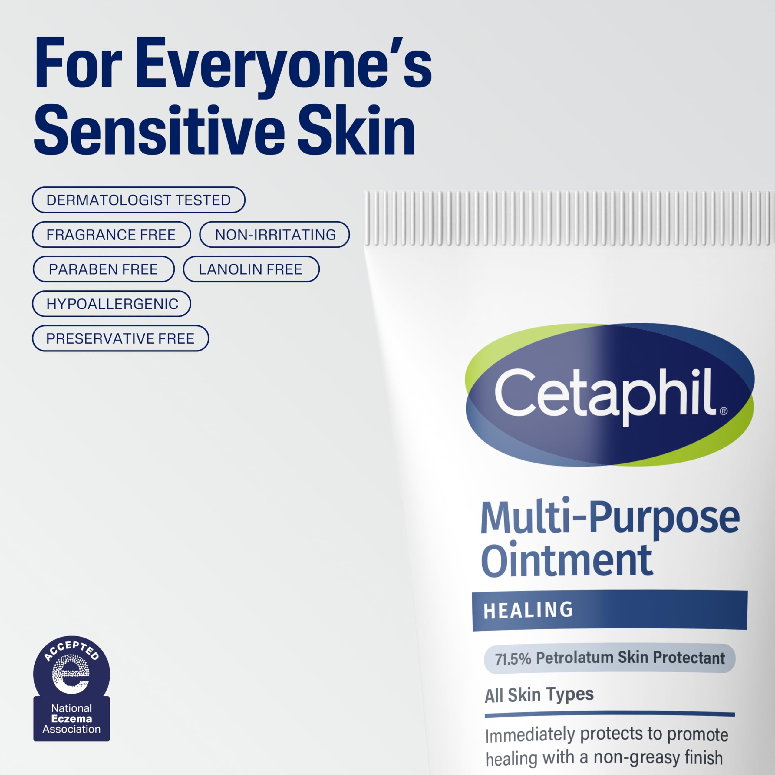 Cetaphil Healing Ointment on cuticles restoring moisture