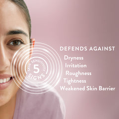 Cetaphil Healthy Radiance Serum on the face demonstrates even tone and glow.