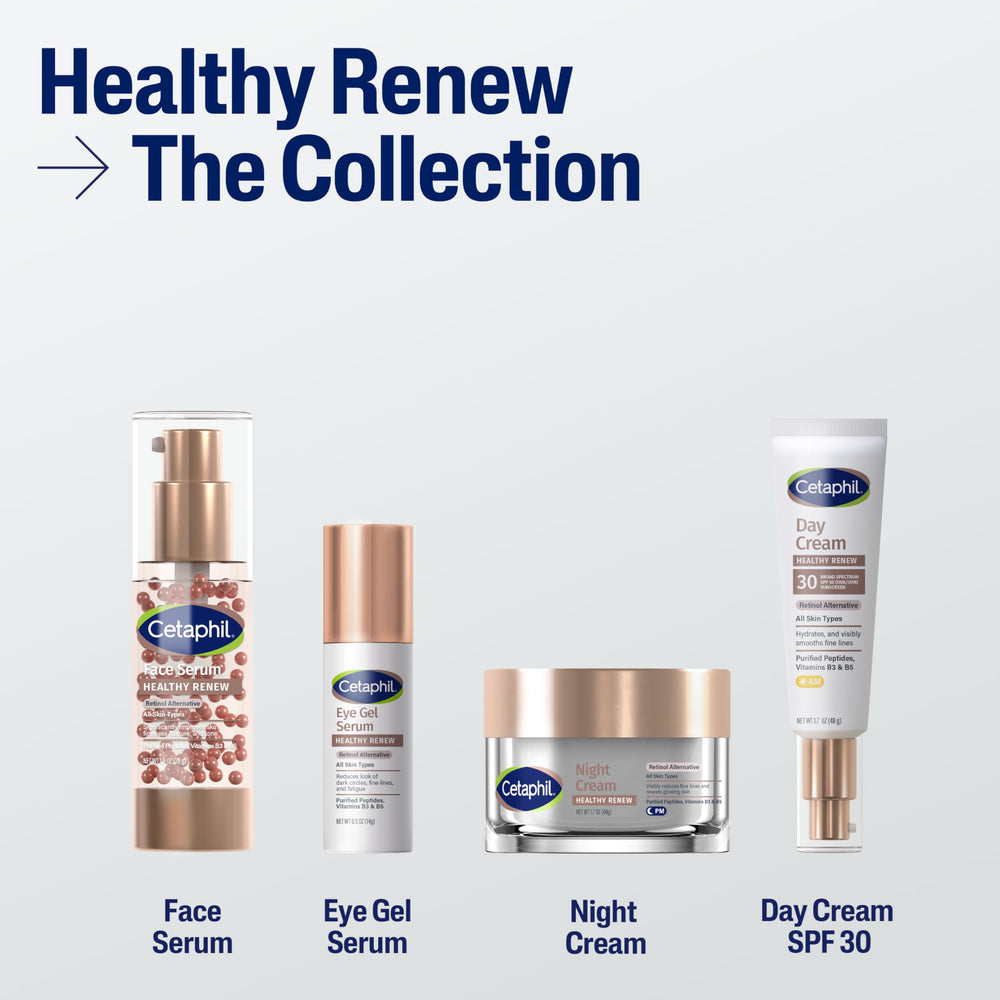 Cetaphil B3 and B5 ingredients highlight barrier hydration and soothing support.