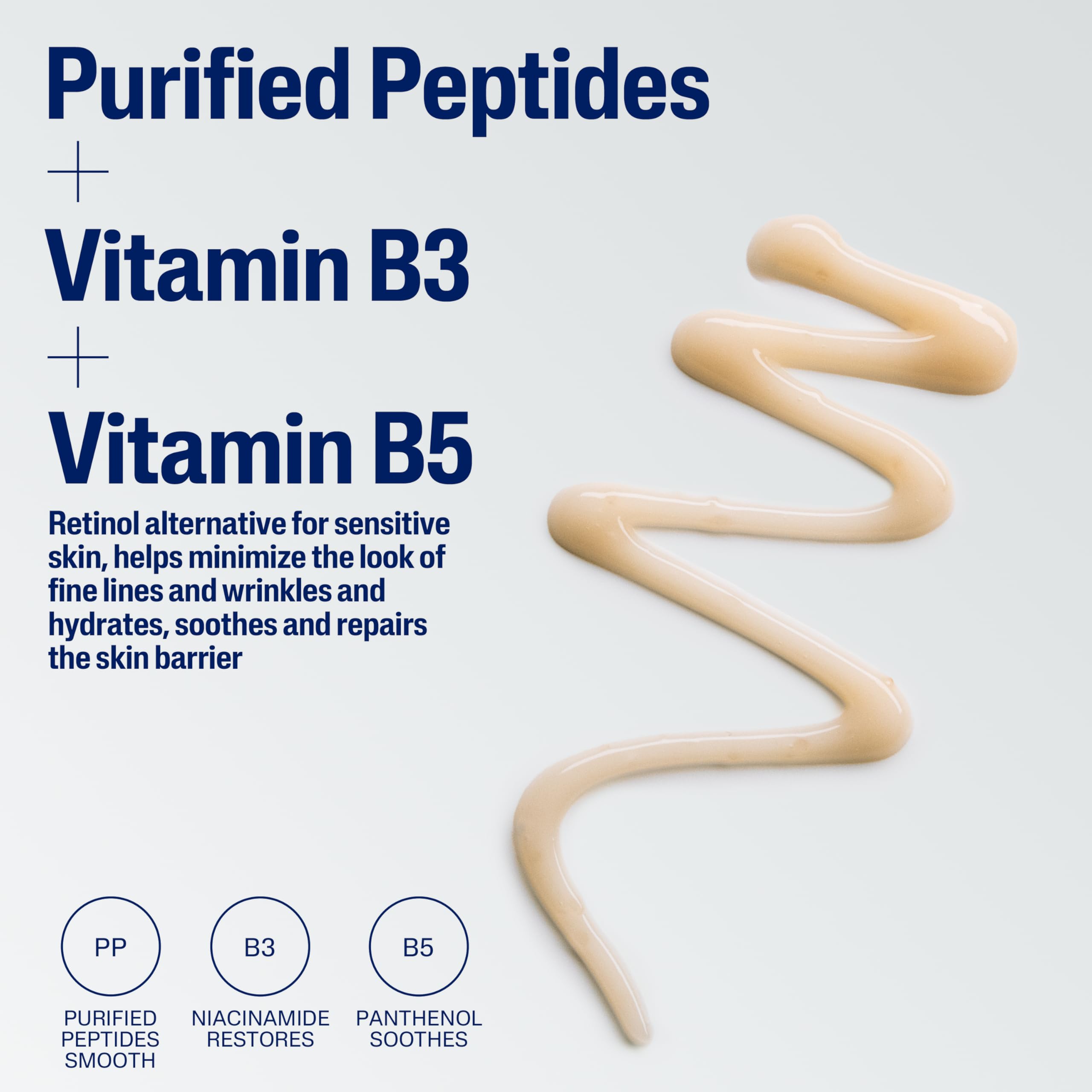 Clinical-backed notes emphasize dermatologist testing for sensitive skin.