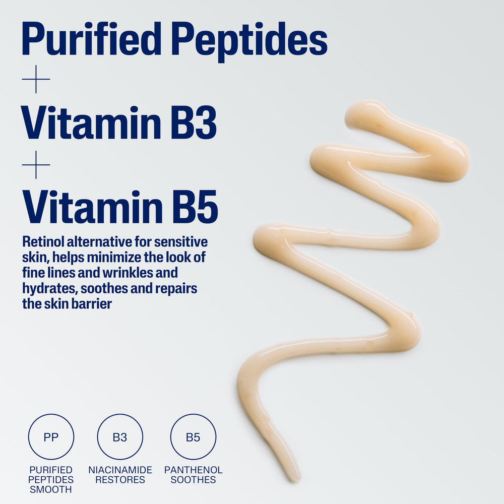 Clinical-backed notes emphasize dermatologist testing for sensitive skin.