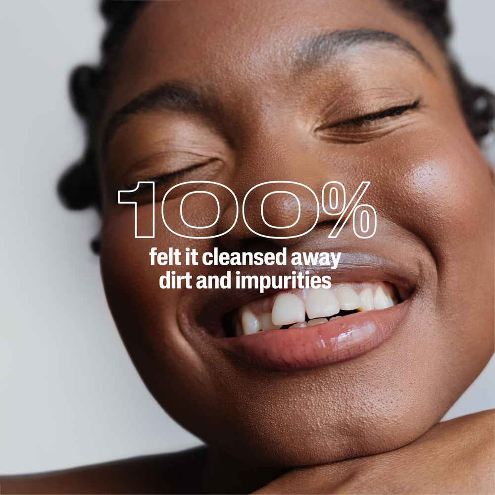 Cetaphil cleanser visually minimizes the appearance of pores over time.