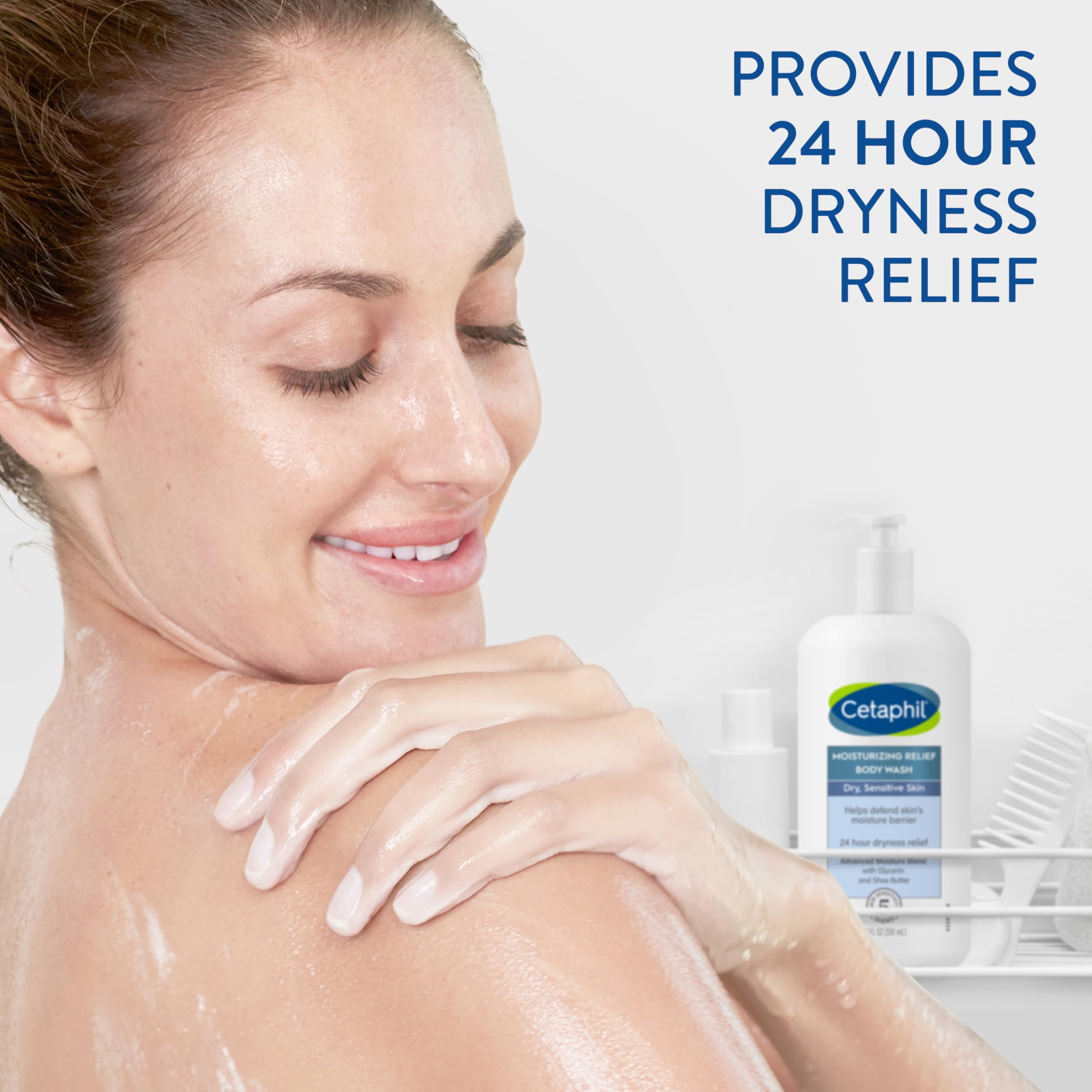 Cetaphil Moisturizing Relief blends glycerin and shea butter for moisture