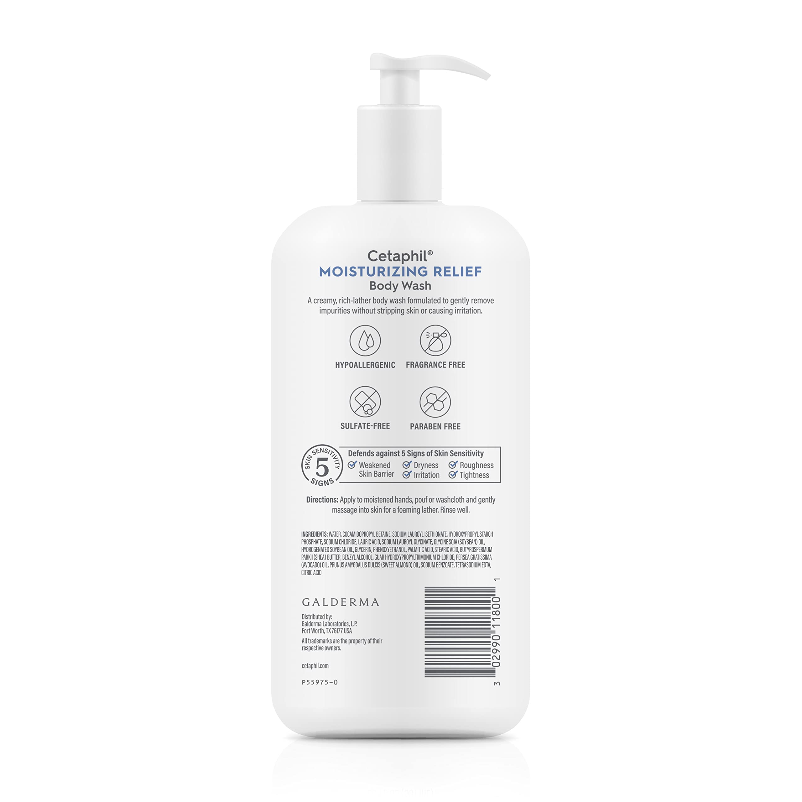 Cetaphil Moisturizing Relief fragrance-free formula suitable for fragrance-sensitive users
