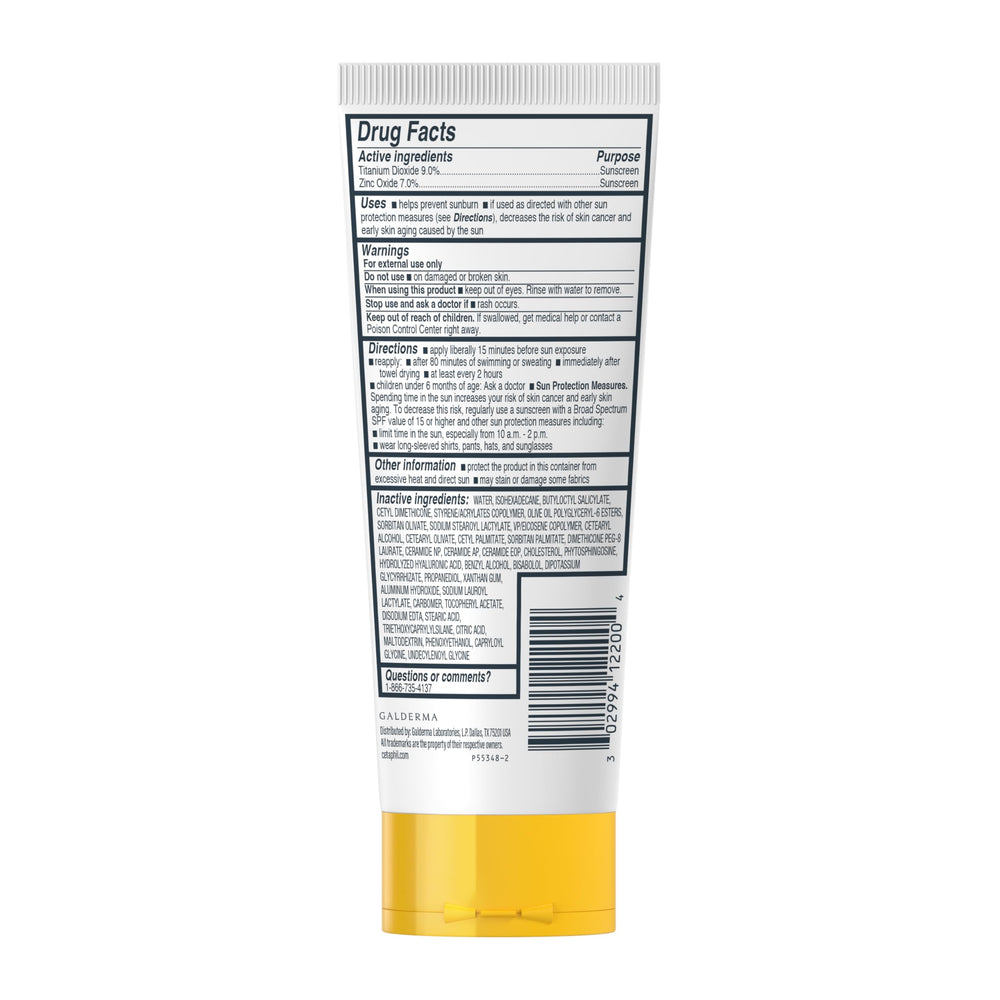 Travel-size Cetaphil sunscreen for on-the-go protection