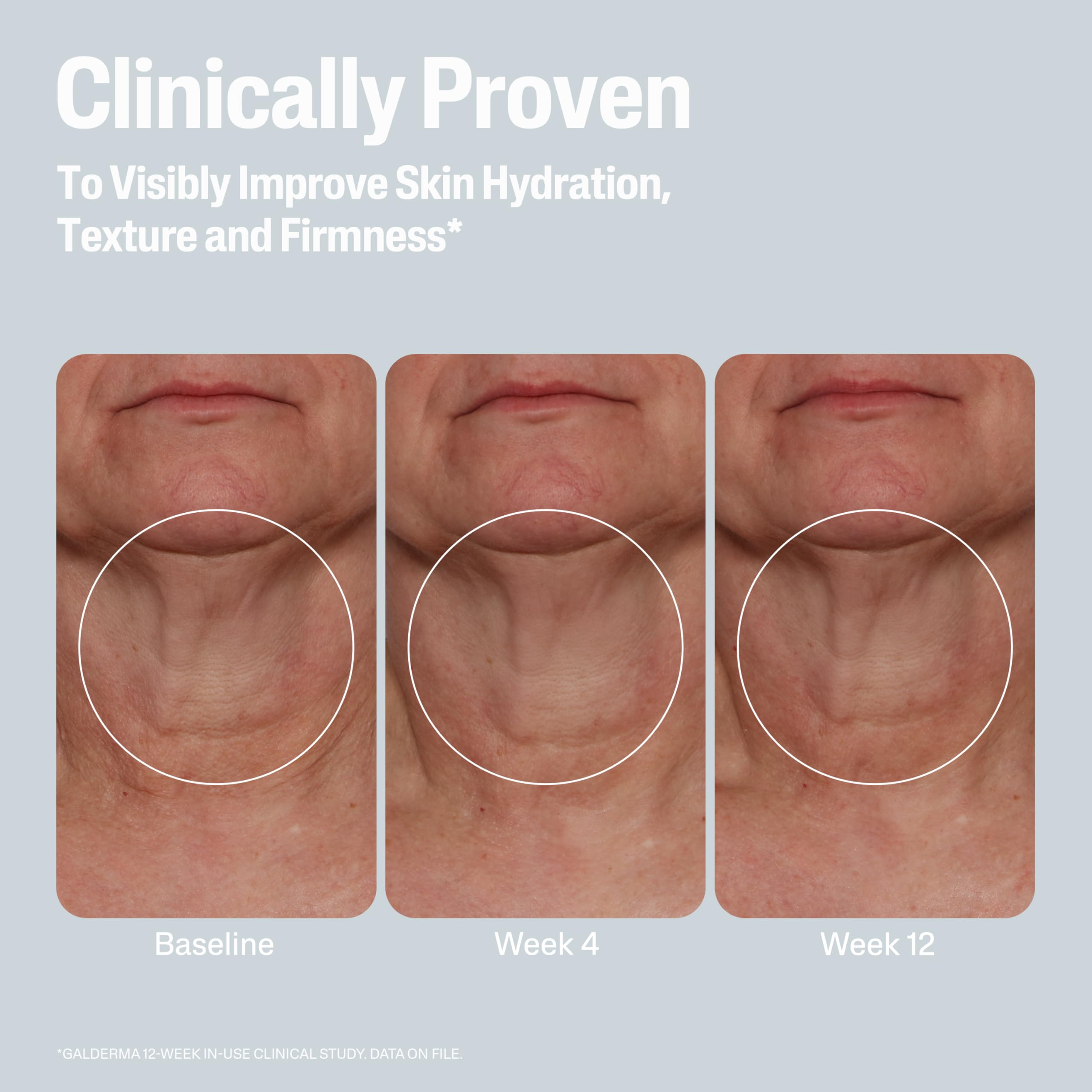 Cetaphil Skin Activator on face, neck and chest for firmer look
